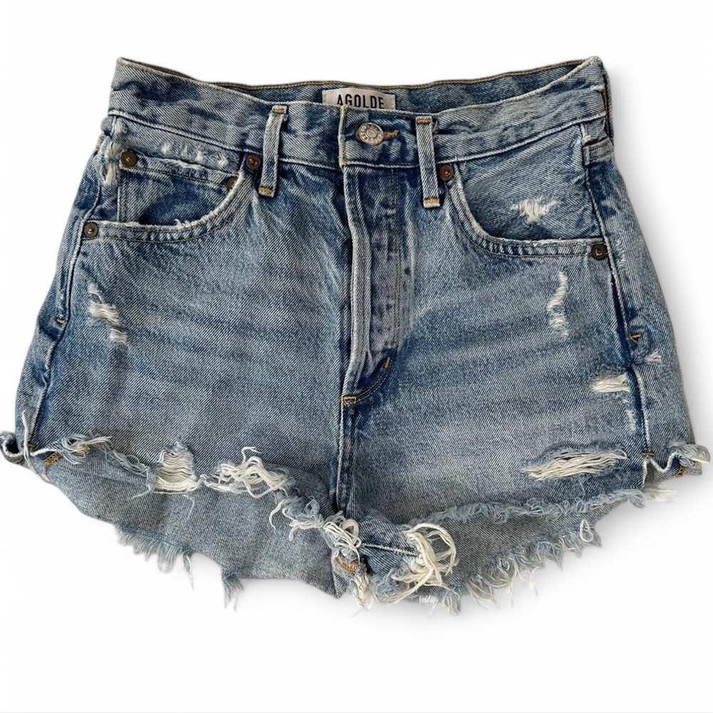AGOLDE high waisted shorts